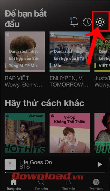 Leiðbeiningar um að virkja Spotify tónjafnara á iPhone