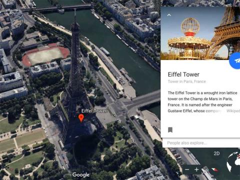 Slik viser du satellittbilder av huset ditt på Google Earth