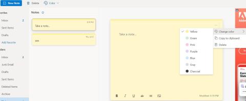 Com utilitzar Sticky Notes amb Outlook per gestionar millor el correu electrònic