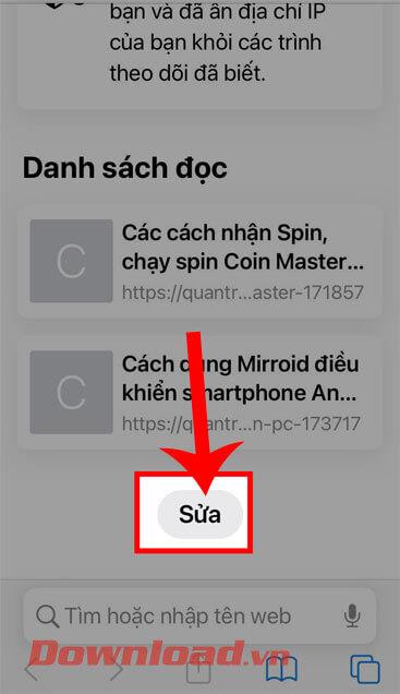 Instruccions per configurar el fons de pantalla per a Safari a iOS 15