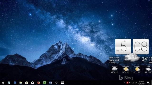 Sense Desktop：Windows 10 桌面的最佳時鐘