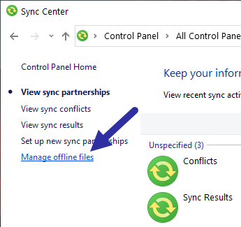 Comment désactiver complètement Windows Sync Center, arrêtez Mobsync.exe