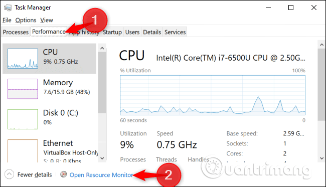 Windows 10에서 네트워크 사용 애플리케이션을 확인하는 방법