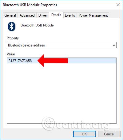 Comment trouver l'adresse Bluetooth connectée à Windows