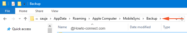 Windows 10 iTunesのバックアップ場所を見つけるにはどうすればよいですか?