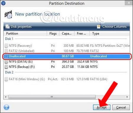 Comment fantômer votre ordinateur à l'aide du fichier *.tib standard UEFI