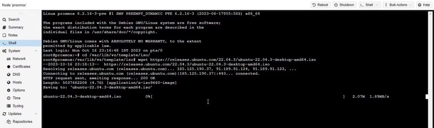 Comment installer Proxmox sur un PC Intel NUC ou x86