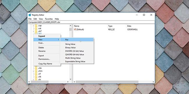 Come aggiungere elementi al menu contestuale Crea nuovo in Windows 10