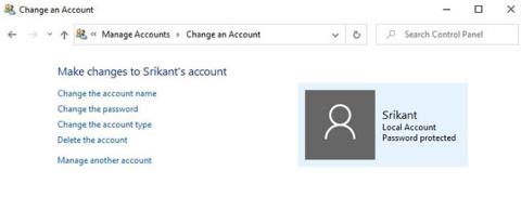 Différence entre le compte standard et le compte administrateur sous Windows 10