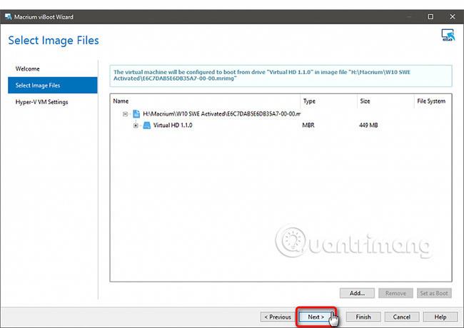 So erstellen Sie virtuelle Hyper-V-Maschinen mit Macrium Reflect System Image