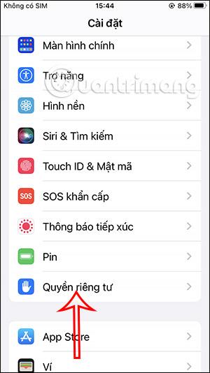 Comment activer les rapports de sécurité des applications iPhone