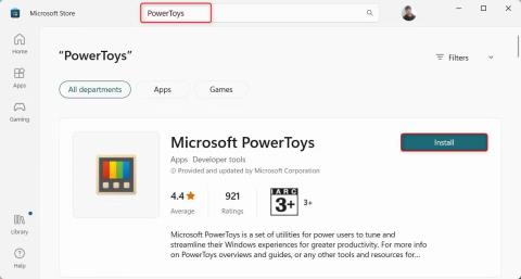 Windows 11에 Microsoft PowerToys를 설치하는 방법