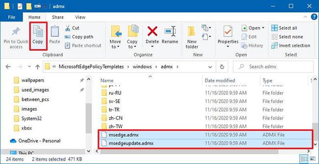 Come installare il modello di criteri di gruppo di Microsoft Edge su Windows 10