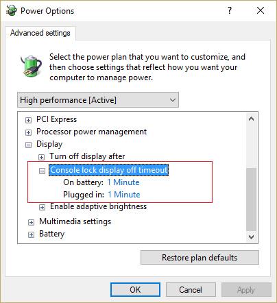 Comment modifier le délai d'expiration du verrouillage de l'écran dans Windows 10