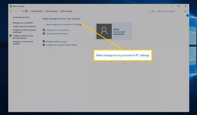 Come impostare una password per un computer Windows 10, come modificare la password di Windows 10