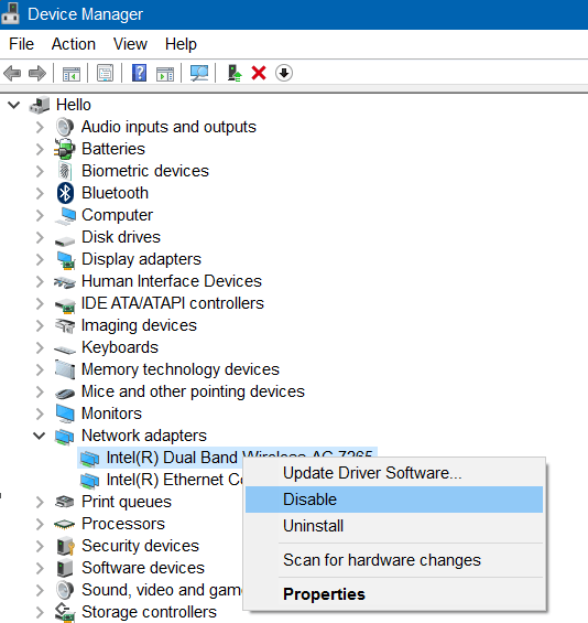 WLAN unter Windows 10 stellt nach dem Booten aus dem Energiesparmodus keine Verbindung her