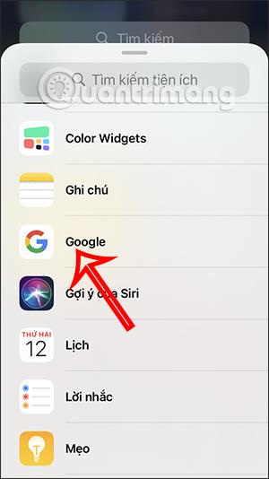 Comment effectuer une recherche sur Google sur l'écran d'accueil de l'iPhone