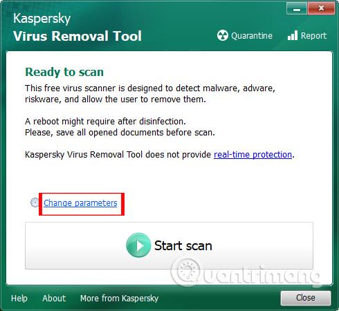 Come rimuovere programmi dannosi con Kaspersky Virus Removal Tool