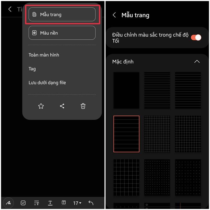 Comment changer l'interface des notes sur les téléphones Samsung