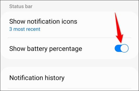 如何在Android上顯示電池百分比