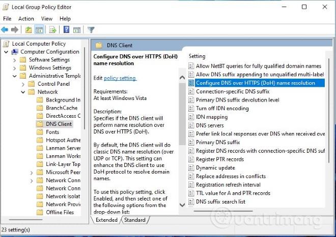 Comment activer DNS sur HTTPS pour toutes les applications dans Windows 11