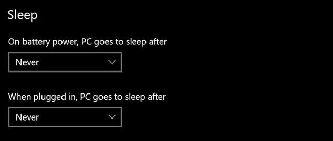 如何在 Windows 10 上自訂睡眠模式設定