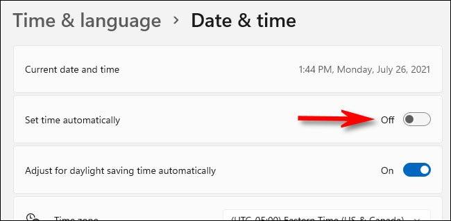 Windows 11에서 날짜와 시간을 변경하는 방법