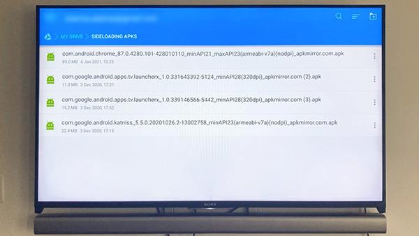 Android TV でアプリケーションをサイドロードする方法