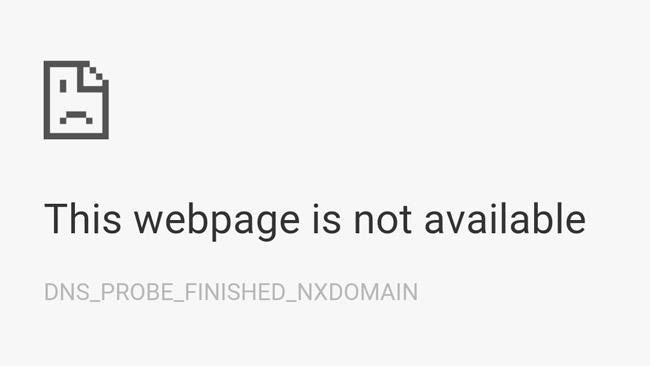 Alcuni modi per correggere l'errore DNS_PROBE_FINISHED_NXDOMAIN