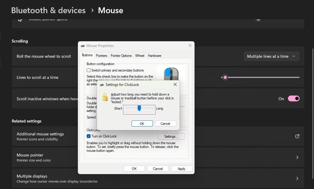 Comment activer Mouse ClickLock pour travailler plus facilement sous Windows