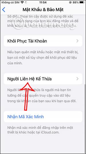 Comment créer des contacts hérités sur iPhone pour récupérer le mot de passe de l'identifiant Apple