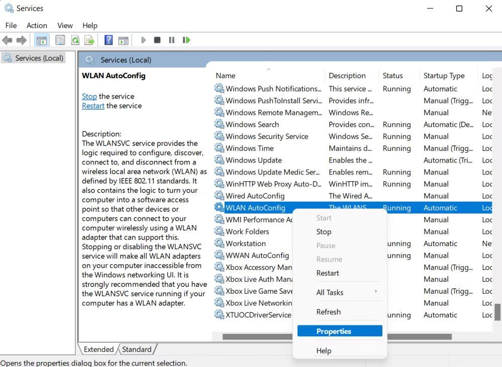 Comment réparer Windows n'a pas pu démarrer l'erreur WLAN AutoConfig