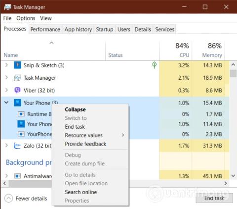 Correggi lerrore relativo alla connessione Bluetooth ma allimpossibilità di effettuare chiamate tramite lapp Il tuo telefono su Windows 10