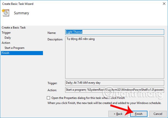 Comment assombrir automatiquement l'arrière-plan sous Windows 10