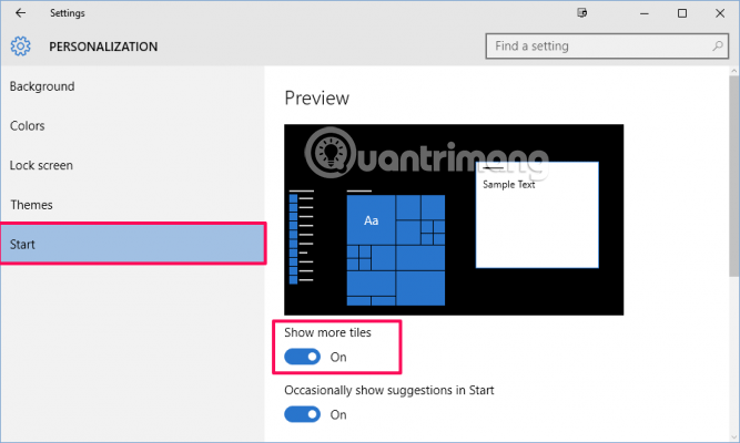 Comment personnaliser les vignettes dans le menu Démarrer de Windows