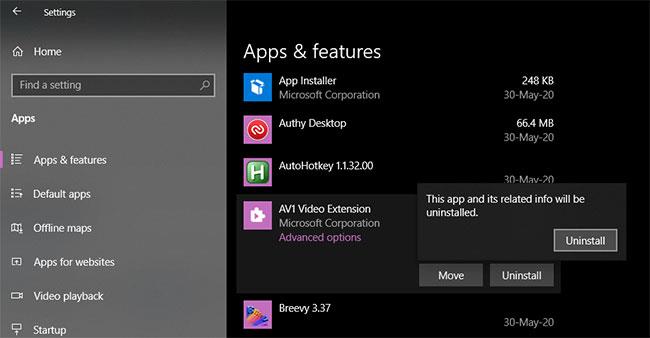 Comment installer le codec AV1 dans Windows 10