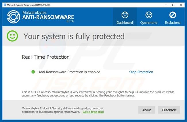 Istruzioni per prevenire il ransomware Lukitus