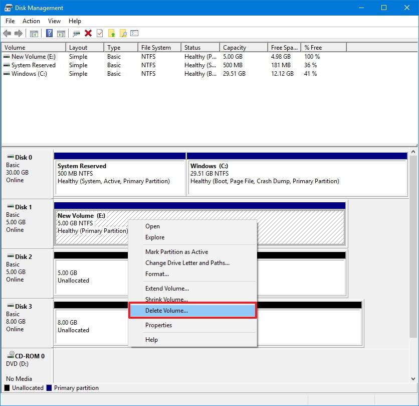 Comment combiner plusieurs disques durs en un seul volume sous Windows 10