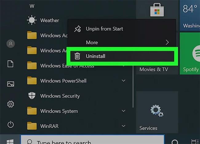 Comment supprimer les applications installées du Store sous Windows 10