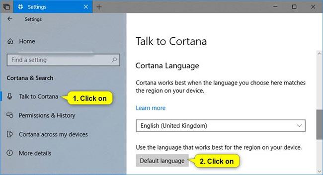 Come cambiare la lingua per Cortana in Windows 10