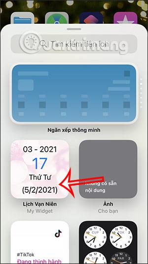 Einfache Möglichkeit, den Mondkalender auf dem iPhone-Sperrbildschirm anzuzeigen