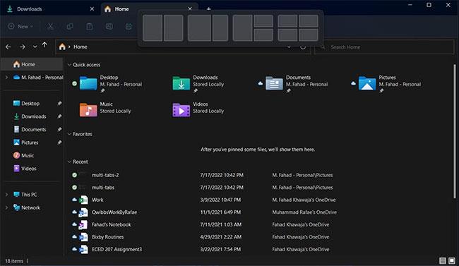 Come lavorare meglio in multitasking con Esplora file di Windows 11 22H2