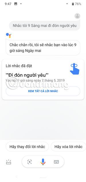 Commandes utiles de l'Assistant Google vietnamien que vous pouvez utiliser