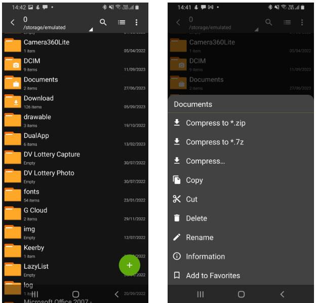 Come creare file ZIP su Android