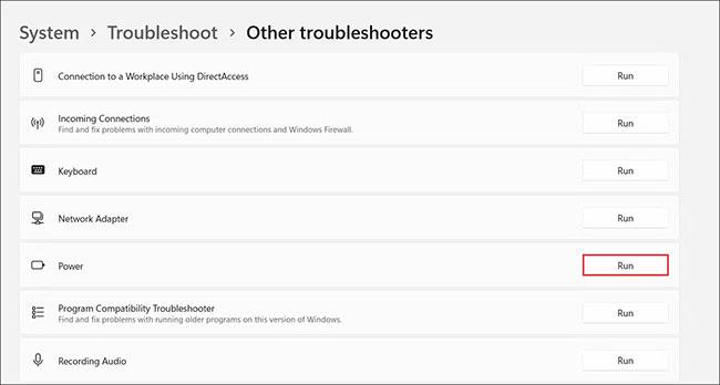 Comment corriger l'erreur de ne pas pouvoir changer le mode d'alimentation sous Windows 11