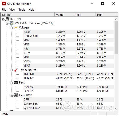 Wie überprüfe ich die CPU-Temperatur des Computers?