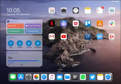 Comment personnaliser les widgets sur iPad