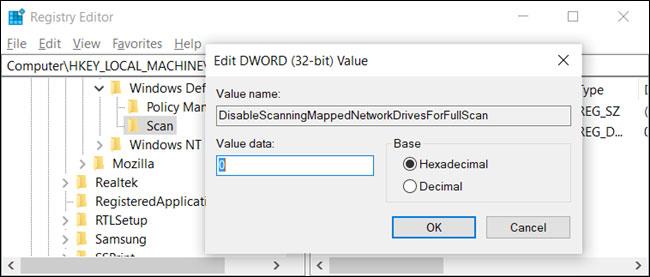 Comment analyser les lecteurs réseau mappés avec Windows Defender