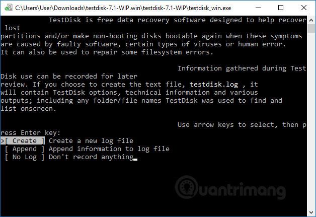 Comment récupérer une partition perdue à l'aide de TestDisk