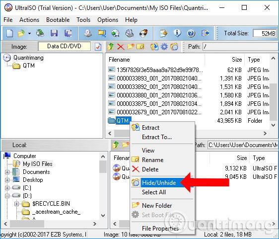 UltraISO: ISO ファイルを作成および編集する方法